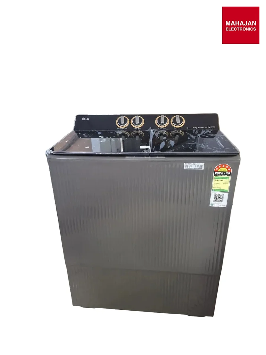 LG PX900H7SK4Z 9 kg 5 Star Semi-Automatic Top Load Washing Machine, Middle Black