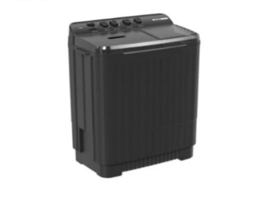 Bosch 10 kg Semi-Automatic Top Load Washing Machine – Black